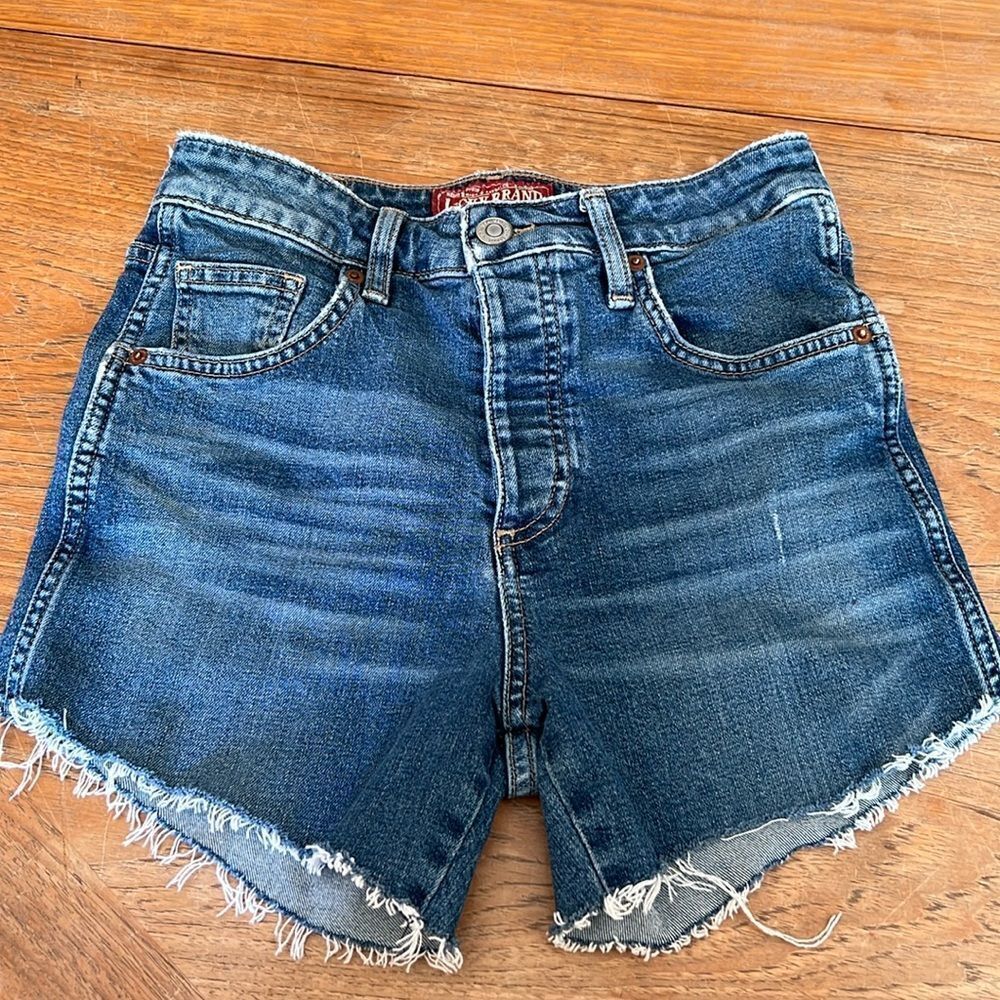 Lucky Brand Jeans‎ cut-off shorts The High Rise Tomboy 24